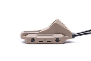 Compact, lightweight FDE remote switch constructed from impact resistant polymer.